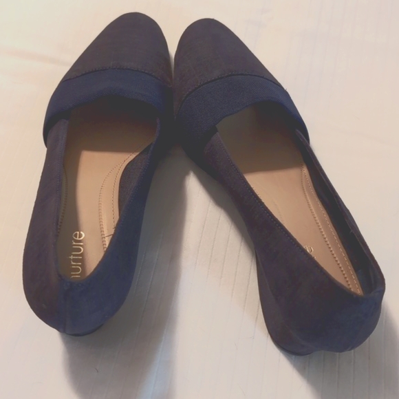 NWOB Nurture Eilena Womens Denim Wedge - Picture 3 of 5